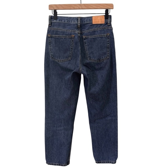 Everlane The 90's Cheeky Jean in "Deep Atlantic" 100% Organic Cotton Ankle Sz 25 - Picture 10 of 14